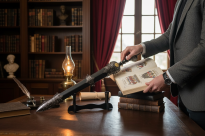 RZYMSKI MIECZ GLADIUS Z POCHWĄ JT6056BK MEGA HIT 80cm CZARNY + stojak - 2