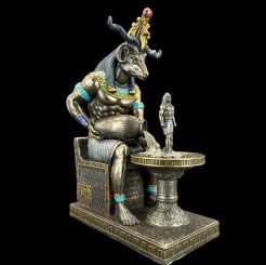 Figurka, rzeźba CHNUM - BÓG GÓRNEGO EGIPTU VERONESE WU78017A4 prezent