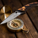 Profesjonalny NÓŻ MYŚLIWSKI 3 OSTRZA Elk Ridge ER-942OC - 5