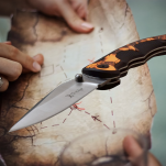 Profesjonalny NÓŻ MYŚLIWSKI 3 OSTRZA Elk Ridge ER-942OC - 4