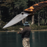 Profesjonalny NÓŻ MYŚLIWSKI 3 OSTRZA Elk Ridge ER-942OC - 3