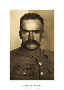 Plakat A3 - Józef Piłsudski – VM – 1920 r. JP04