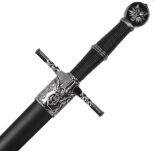 Miecz Geralta inspirowany Wiedźmin The Witcher z Pochwą 83 cm JT6406 dekoracyjny - 11