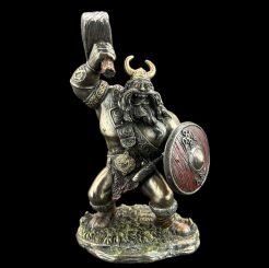 Viking Warrior with hammer and SHIELD VERONESE (WU76639A4)