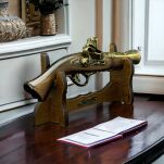 HISTORYCZNY GARŁACZ Z ZAMKIEM SKAŁKOWYM AG315.01 ze stojakiem - 3