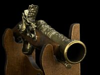 HISTORYCZNY GARŁACZ Z ZAMKIEM SKAŁKOWYM AG315.01 ze stojakiem - 6