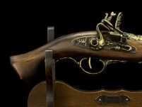 HISTORYCZNY GARŁACZ Z ZAMKIEM SKAŁKOWYM AG315.01 ze stojakiem - 10