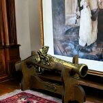 HISTORYCZNY GARŁACZ Z ZAMKIEM SKAŁKOWYM AG315.01 ze stojakiem - 13