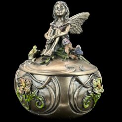 Art Nouveau casket with ANGEL VERONESE (WU70671A4)