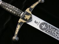 Średniowieczny miecz Katarów Albigensów 260 - 2