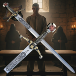 Średniowieczny miecz Katarów Albigensów 260 - 7