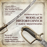 Szabla Polska Bóg Honor Ojczyzna wz.1921 z Pochwą i Tablo Ozdobna Rękojeść Szabla Oficerska - 3