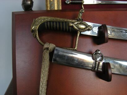 POLISH SABRE Officers WZ 1921 with scabbard with decorative Handles + TABLO