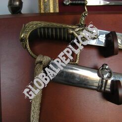 POLISH SABRE Officers WZ 1921 with scabbard with decorative Handles + TABLO
