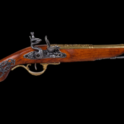 GUN flintlock BRITISH In the eighteenth century. (1196/L)