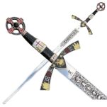 WSPANIAŁY MIECZ ZAKONU TEMPLARIUSZY 4112  Pasowanie Wojowników Maryi - 2