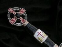 WSPANIAŁY MIECZ ZAKONU TEMPLARIUSZY 4112  Pasowanie Wojowników Maryi - 7