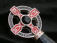 WSPANIAŁY MIECZ ZAKONU TEMPLARIUSZY 4112  Pasowanie Wojowników Maryi - 9