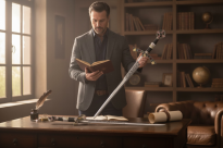 WSPANIAŁY MIECZ ZAKONU TEMPLARIUSZY 4112  Pasowanie Wojowników Maryi - 15