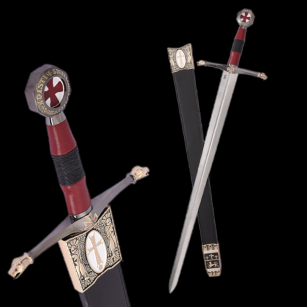 ORDER TEMPLAR SWORD with sheath  (289/V)