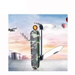 ZAPALNICZKA TAKTYCZNA SCYZORYK SURVIVAL KAMUFLAŻ USB 5w1 DK-F4 - 5