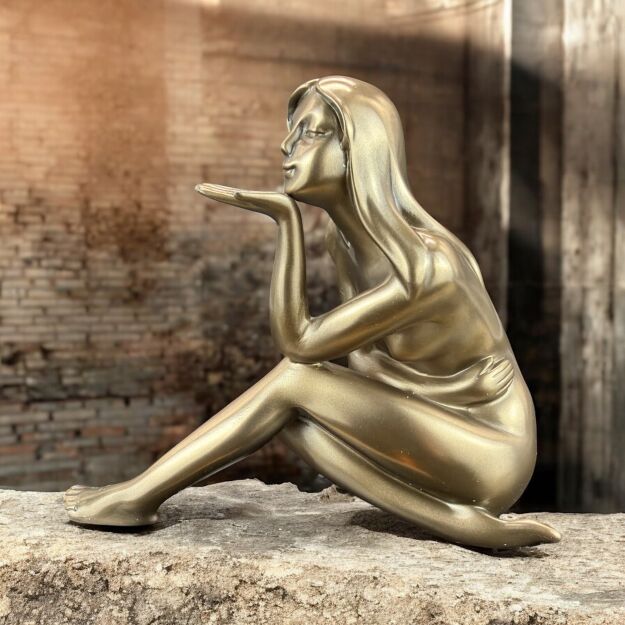 Figurka rzeźba akt kobiecy - Nagi pocałunek Veronese WU69638A1