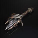 Miecz Saurona Inspirowany The Rings of Power z Zawieszką 40 cm JT3115 - 10