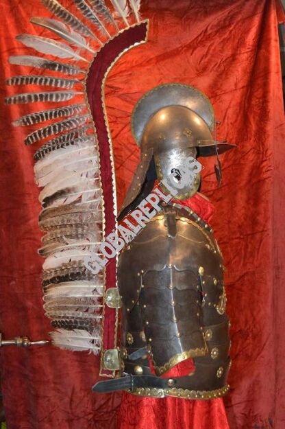 Winged hussar armor antiqued TYPE. Podhorecka XVII CENTURY