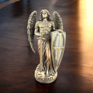 Figurka rzeźba Mały Święty Michał Archanioł Sprawiedliwości Veronese WU78397AP