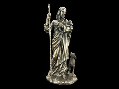 FIGURINE JESUS WITH lamb VERONESE  (WU75046A4)