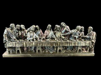 SCULPTURE - SMALLER THE LAST SUPPER - VERONESE  (WU73765A4)