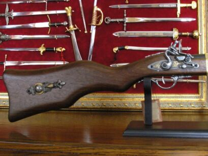 EXCLUSIVE ITALIAN flintlock rifles (W97)