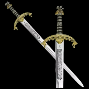 PROVEN Engraved Sword Richard the Lionheart  (247)