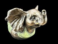 Wesoły słoń słonik na szczęście Joga Łuk  Veronese WU78182A4 - 3