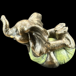 Wesoły słoń słonik na szczęście Joga Łuk  Veronese WU78182A4 - 4