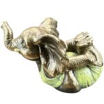 Wesoły słoń słonik na szczęście Joga Łuk  Veronese WU78182A4 - 8