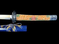 RODOWA KATANA JAPOŃSKA TAIRA HEIKE MIECZ SAMURAJSKI 126 + STOJAK - 9