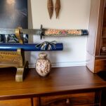 RODOWA KATANA JAPOŃSKA TAIRA HEIKE MIECZ SAMURAJSKI 126 + STOJAK - 10