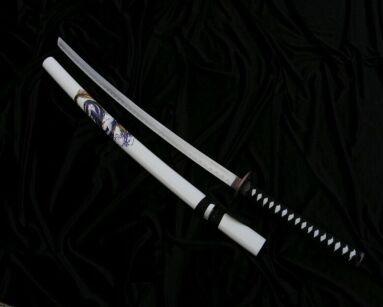 Samurai sword KATANA WHITE DRAGON HIT 4KM80-405WH