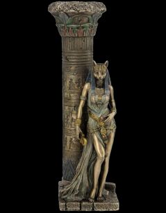 EGYPTIAN GODDESS BASTET BASED O column - Chandelier VERONESE (WU76698A4)