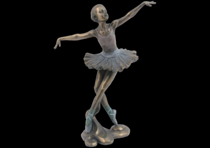 FIGURINE DANCING ballerina VERONESE  (WU70318A4)
