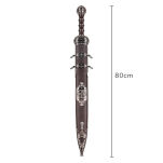 Rzymski Miecz Gladius z Pochwą i Symbolem Chi-Rho - Pod tym Znakiem Zwyciężysz JT6234S - 6