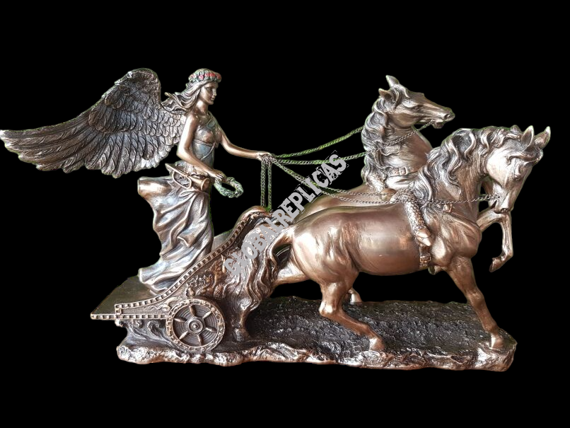 SCULPTURE - chariot of the goddess NIKE - VERONESE (WU72736A4) 