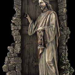 Jesus knocking DOOR VERONESE  WU77306A4