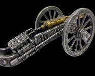 MINIATUROWA REPLIKA DZIAŁA NAPOLEOŃSKIEGO  Z 1806 r.  (420) - 7
