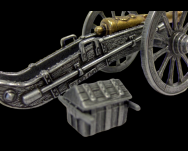 MINIATUROWA REPLIKA DZIAŁA NAPOLEOŃSKIEGO  Z 1806 r.  (420) - 6