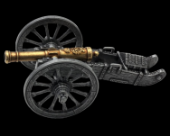 MINIATUROWA REPLIKA DZIAŁA NAPOLEOŃSKIEGO  Z 1806 r.  (420) - 10