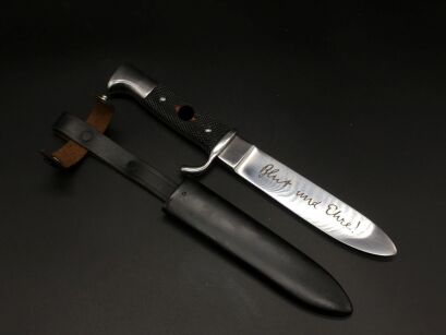 GERMAN DAGGER, KNIFE HJ II W.Ś. WS420018 FOR HISTORICAL FILM AND RECONSTRUCTION