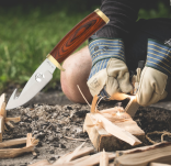 NÓŻ MYŚLIWSKI OSTRZE STAŁE ELK RIDGE ER-049 - 4