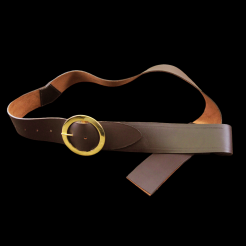 BROWN BELT SHOULDER TO LEFT HANDED BY TYPE Baldric XVIIw (WS200380)